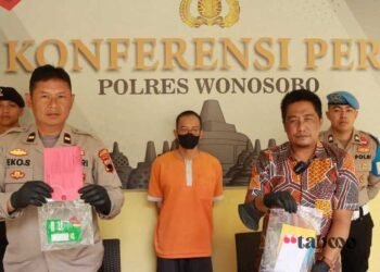 Residivis Sabu Wonosobo Diciduk, Paket Disembunyikan di Bungkus Snack