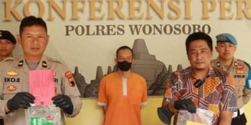 Residivis Sabu Wonosobo Diciduk, Paket Disembunyikan di Bungkus Snack