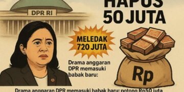 DPR Potong Tunjangan Rumah Rp50 Juta, Tapi Dana Reses Malah Meledak Rp720 Juta!