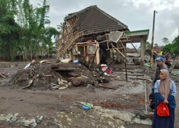 Dusun Sumbersari Lenyap Diterjang Lahar Hujan Semeru