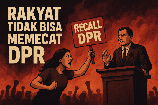 Rakyat Mau Pecat DPR, MK Bilang: Nanti Dulu