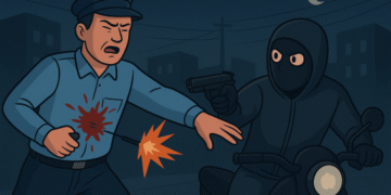 Petugas Keamanan Tewas Ditembak Saat Gagalkan Pencurian Motor di Cakung