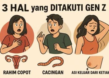 Ketakutan Viral Gen Z: Rahim Copot, Cacingan, atau ASI Ketiak?