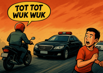 Drama Sirene Nasional: Pejabat Ngacir, Rakyat Minggir