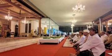 Penuh Khidmat Kraton Surakarta Gelar Wilujengan 7 Hari Mangkatnya Pakoe Boewono XIII