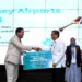 Jelang Nataru, Bandara Soetta Bagikan Ribuan Paket Sembako