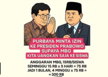Klaim MBG Diganti Uang Tunai oleh Purbaya, Benarkah?