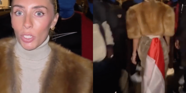 Bonnie Blue Diduga Lecehkan Bendera RI di KBRI London