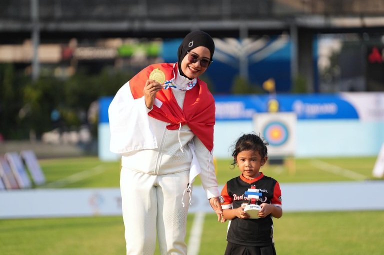 Tiga Atlet Indonesia Raih Emas SEA Games 2025 saat Hamil