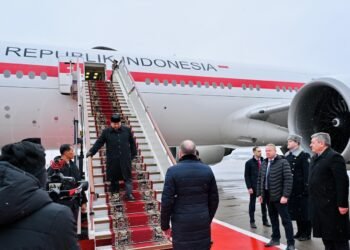 Prabowo Tiba di Moskow, Bahas Kemitraan Strategis dengan Putin