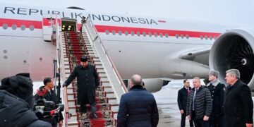 Prabowo Tiba di Moskow, Bahas Kemitraan Strategis dengan Putin