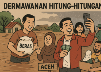 Pamer Kebaikan di Tengah Bencana: Nurani atau Algoritma?