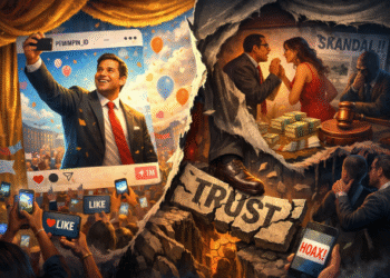 Politik Ala Instagram: Estetik di Depan, Retak di Belakang