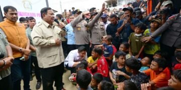 Tinjau Pengungsian Aceh Tamiang, Prabowo Janji Percepat Pemulihan