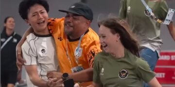 Emas SEA Games 2025, Basral Graito Dipeluk Ofisial Malaysia