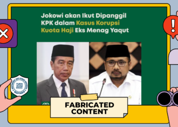 Cek Fakta: Klaim Jokowi Dipanggil KPK soal Kuota Haji Hoaks