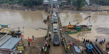 TNI AD Rampungkan 17 Jembatan Bailey Pasca Banjir Sumatera