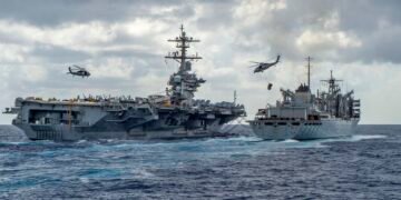 AS Kerahkan 10 Kapal Perang ke Timur Tengah, Tekanan ke Iran Meningkat