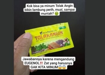 Benarkah Tolak Angin Bisa Membuat Lambung Terbakar?