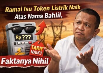 Ramai Isu Token Listrik Naik Atas Nama Bahlil, Faktanya Nihil