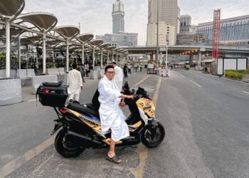 Dari Indonesia ke Mekkah, Umrah Om Daeng dengan Sepeda Motor