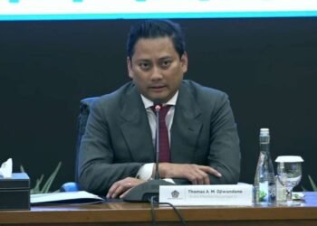 Thomas Djiwandono Resmi Duduki Kursi Deputi Gubernur BI