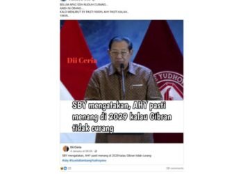 SBY Disebut Ramalkan AHY Menang Pemilu 2029, Ini Faktanya
