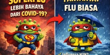 Viral Superflu Lebih Ganas dari COVID-19 Faktanya Cuma Flu Biasa