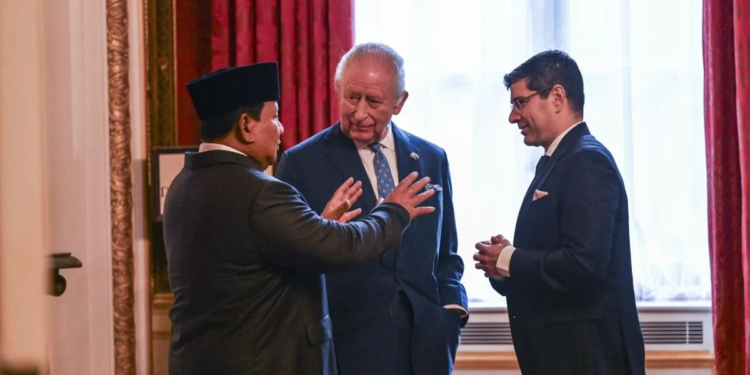 Isu Gajah Sumatera Warnai Pertemuan Prabowo dan Raja Charles III