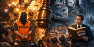 KUHAP Baru Menguji Praktik Aparat dalam Menampilkan Tersangka