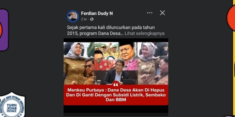 Benarkah Purbaya Hapus Dana Desa? Ini Faktanya