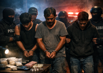 Polisi Bongkar Jaringan Narkoba Ayah dan Dua Anak di Lombok Barat