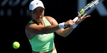 Janice Tjen Bikin Geger Melbourne, Unggulan Kanada Tumbang