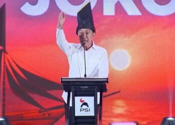 Jokowi di Rakernas PSI: Saya Akan Bekerja Mati-matian untuk PSI