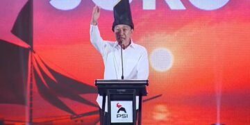 Jokowi di Rakernas PSI: Saya Akan Bekerja Mati-matian untuk PSI