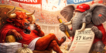 Banteng Rebahan, Gajah Pemanasan: Drama Politik di Kandang Lama