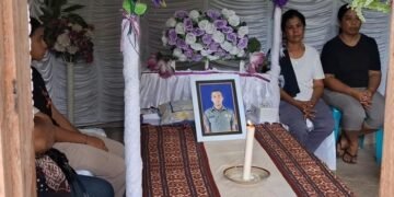 Gugur di Papua, Jenazah Praka Satria Taopan Dipulangkan ke Kupang