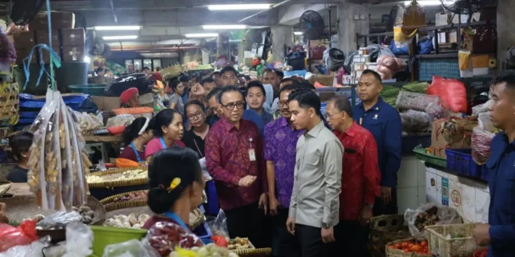 Wapres Gibran Dorong Subsidi Sembako dan Digitalisasi Pasar Badung