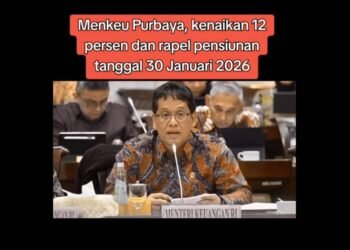 Hoaks Kenaikan Gaji Pensiunan 12 Persen dan Rapel 30 Januari 2026, Ini Faktany