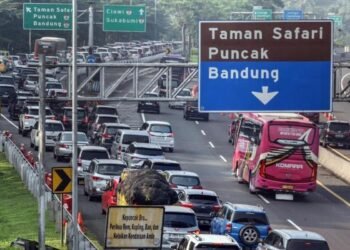 Libur Imlek, Polisi Berlakukan One Way ke Jakarta di Jalur Puncak
