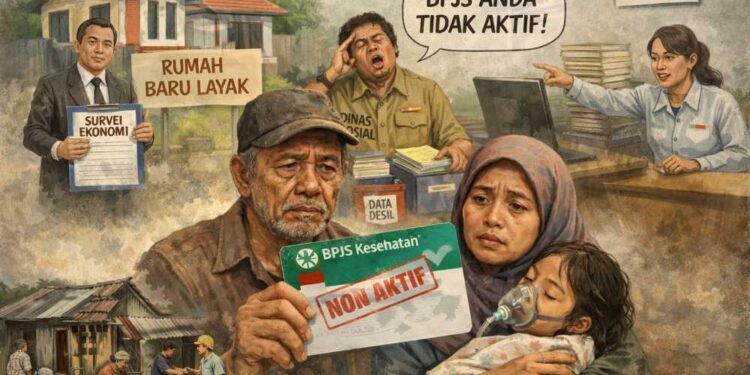 DTKS Hanya Melihat Angka, Menutup Mata pada Kehidupan Nyata