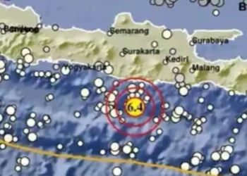 Pacitan Diguncang Gempa Magnitudo 6,4, Tidak Berpotensi Tsunami