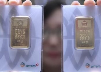 Harga Emas Naik Tipis, Investor Ritel Mulai Waspada