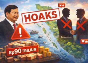 Hoaks Prabowo Jual Laut dan Hutan Aceh-Sumatera ke Inggris