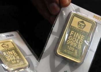 Harga Emas Antam Melonjak Rp40.000, Sentuh Rp3.068.000 per Gram