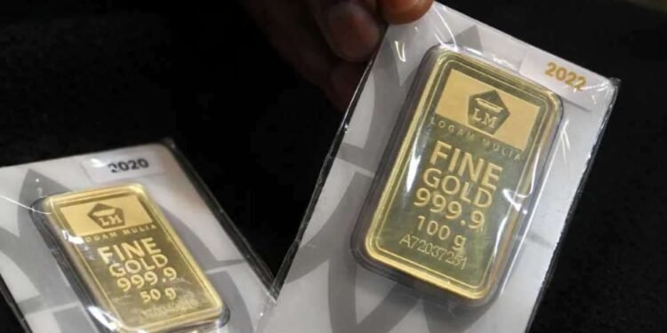 Harga Emas Antam Melonjak Rp40.000, Sentuh Rp3.068.000 per Gram