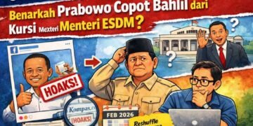 Cek Fakta: Benarkah Prabowo Copot Bahlil dari Kursi Menteri ESDM