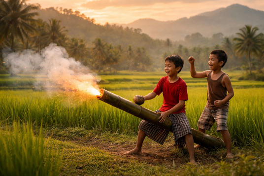 Mercon Bumbung: Ledakan Tradisi yang Melekat di Ramadan
