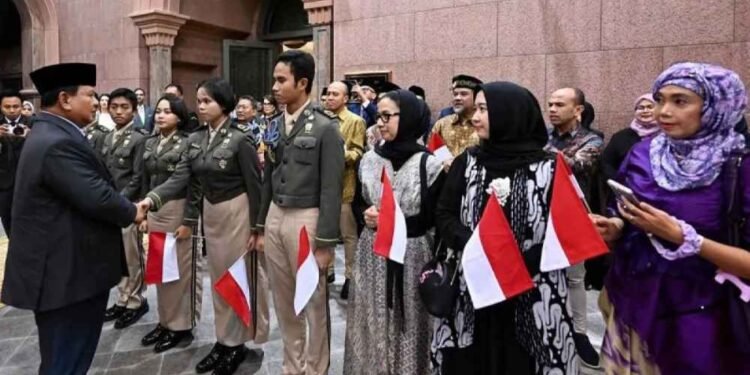 Prabowo Disambut Diaspora di Abu Dhabi, Harapan di Tengah Diplomasi
