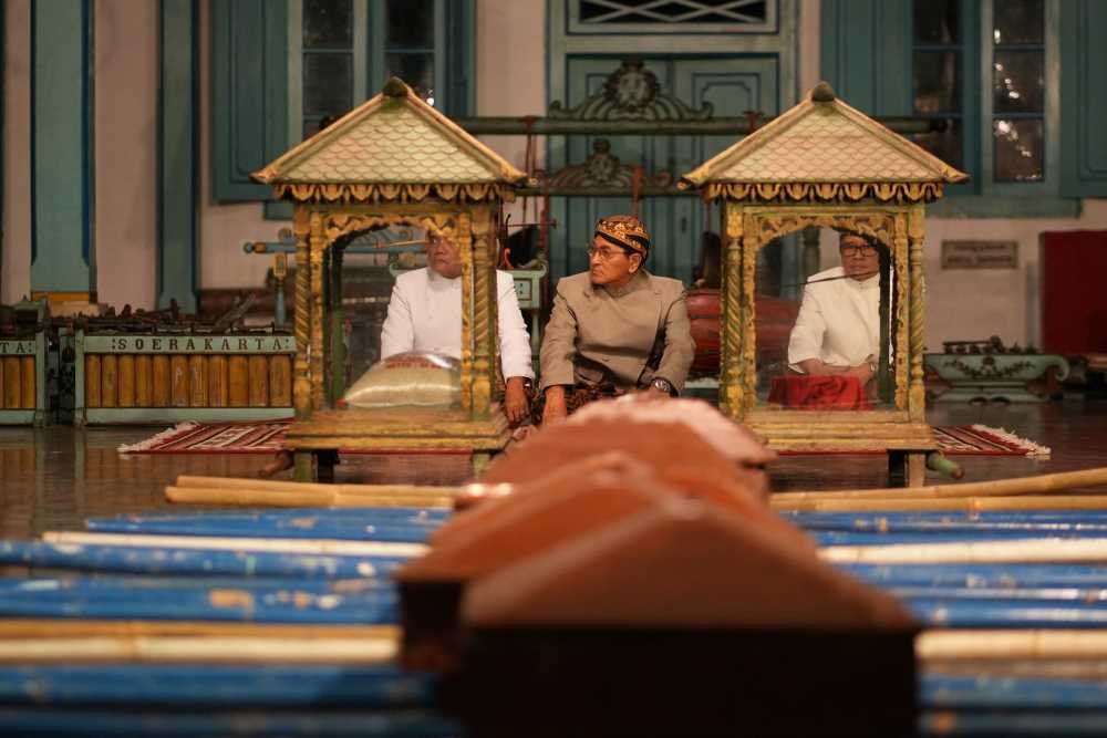 Dari Bangsal Smorokoto ke Masjid Ageng, Kraton Surakarta Gelar Kirab Zakat Fitrah